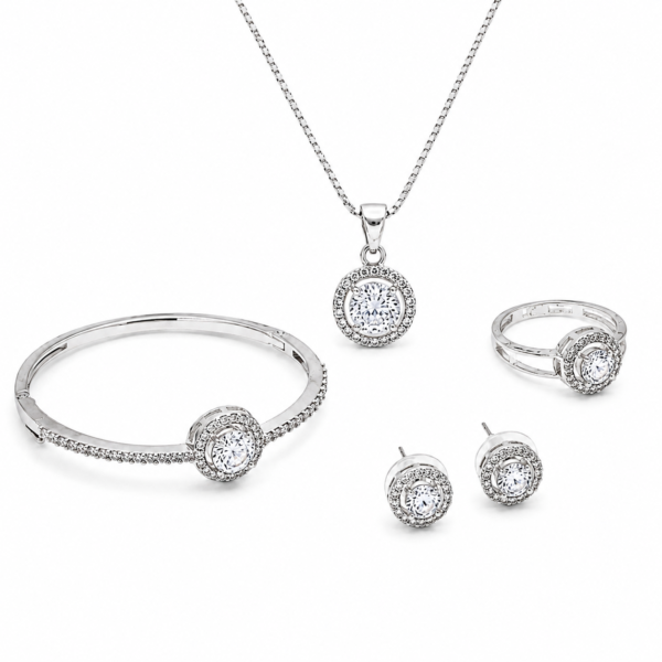 IMG_2774 Eterna Silver 5-Piece Necklace Set