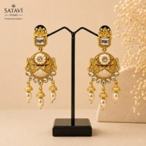 Junagarh special Heritage Pearl Earrings
