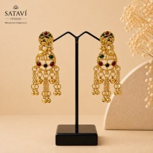 WhatsApp Image 2026-08-12 at 11.30.52 AM Royal Elephant Heritage Earrings