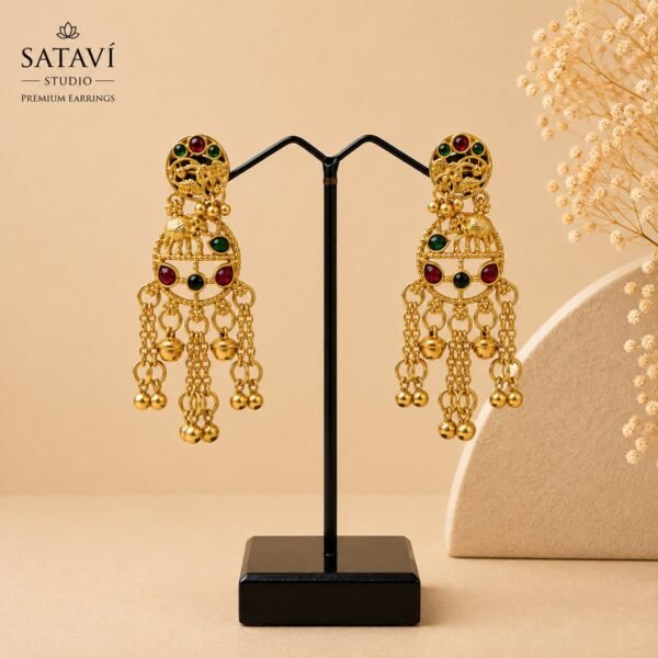 WhatsApp Image 2026-08-12 at 11.30.52 AM Royal Elephant Heritage Earrings