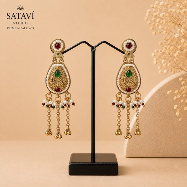 Antique kasmiri Drop Earrings
