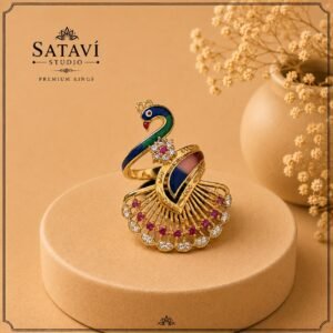 WhatsApp Image 2026-08-13 at 1.50.14 PM Royal Peacock Statement Ring